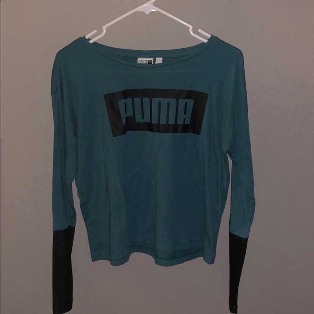puma long sleeve t-shirt